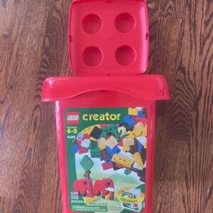LEGO CREATOR 4105 Large Storage Bucket Container Tub ONLY NO PIECES BRICKS EMPTY
